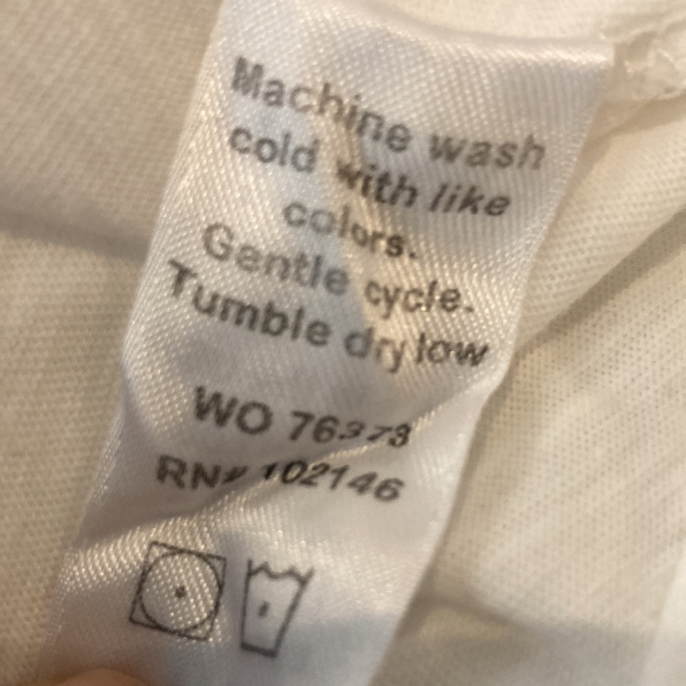 NWOT Michaels Stars short sleeve, white tee, size small - Picture 7 of 7